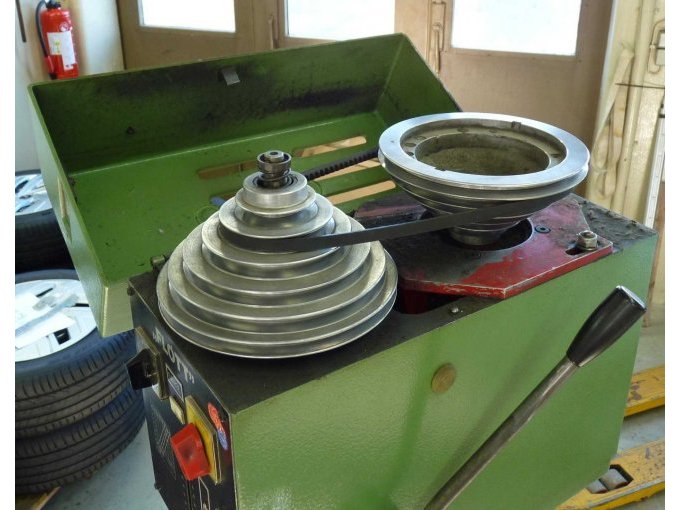 Ansicht von oben, Antrieb