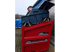 Siebanlage Seitenansicht