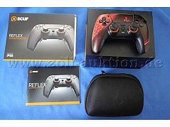 1 SCUF Reflex FPS Controller für PS5 im spezielles Vegas Legion Design in Rot und Schwarz mit Hardcase im original Karton