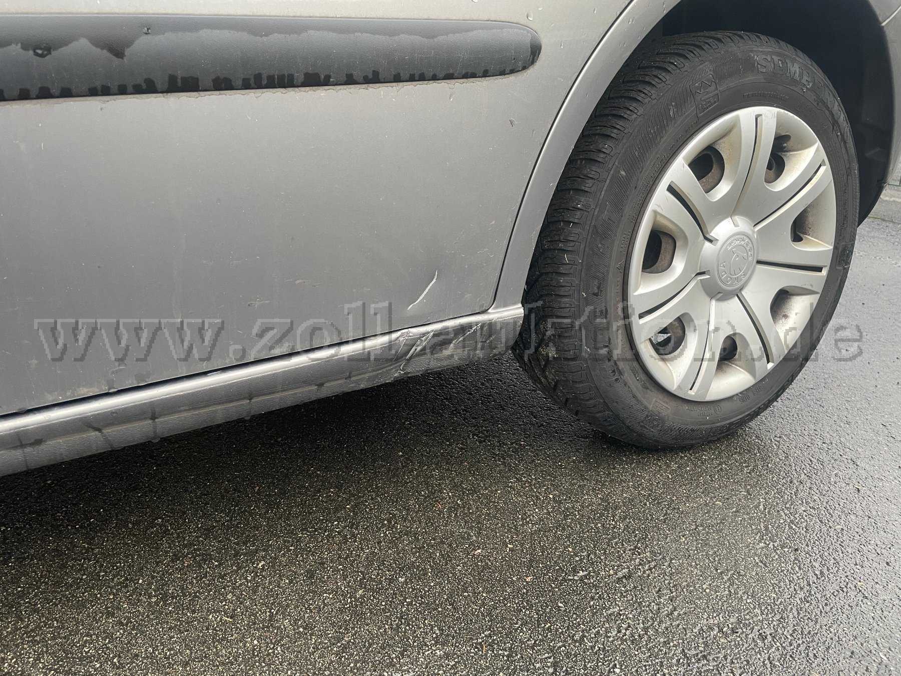 Schweller mit Schaden