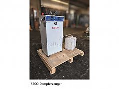 Vorderansicht, auf Palette verzurrt