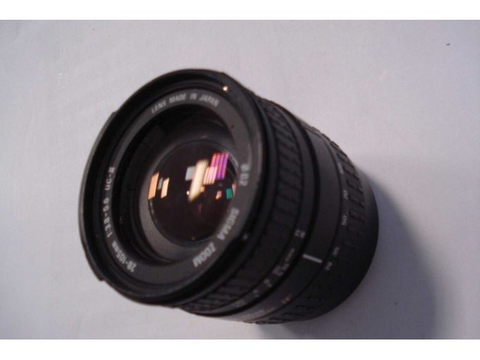 Die Linse des Objektives.