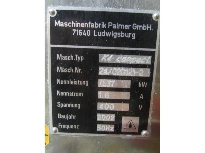 Plakette mit Bezeichnung