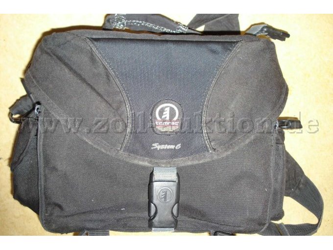 Aufbewahrungs- und Transporttasche der Kamera.