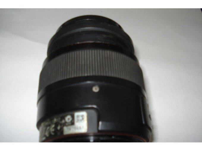 Die Farrbabtragung am Objektiv.