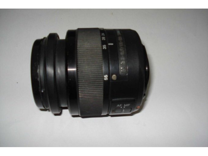 Die Einstellmöglichkeiten des SONY Objektives.