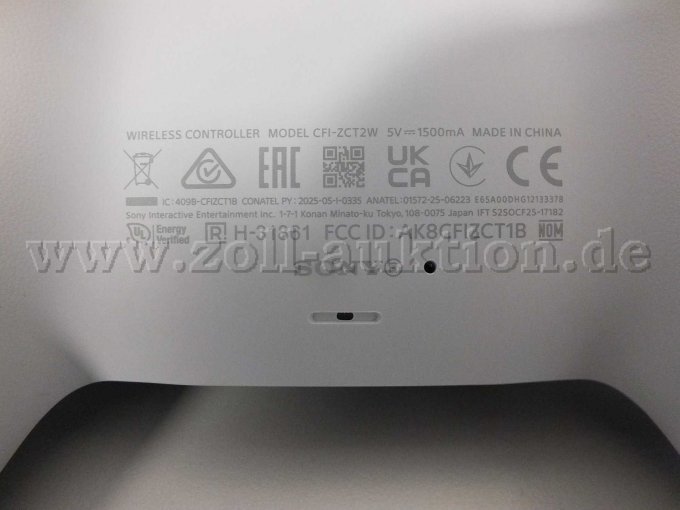 1 SONY Playstation 5 Pro, Modell CFI-7121, 2 TB in weiß – foto 12 – kavel bij Zoll-Auktion, Paderborn