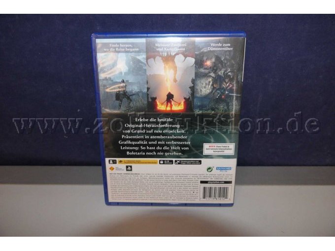 Detailaufnahme der Rückseite der Hülle