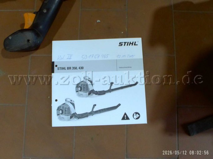 Stihl BGR 430 Bedienungsanleitung