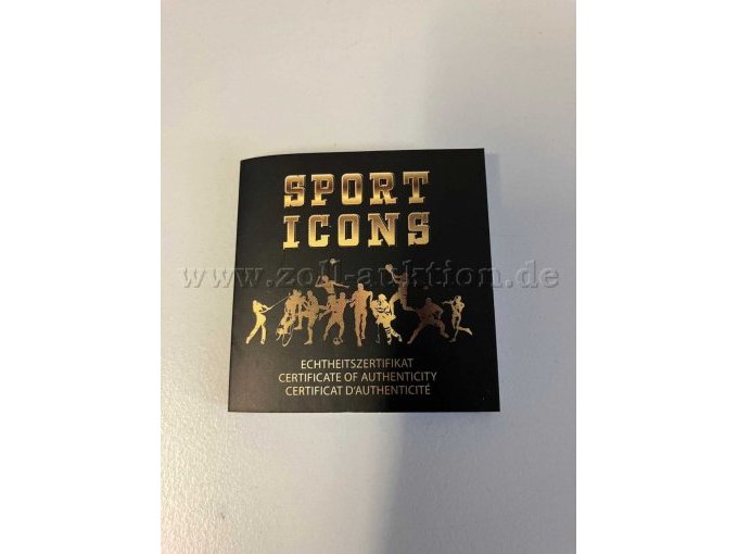 Vorderseite Echtheitszertifikat