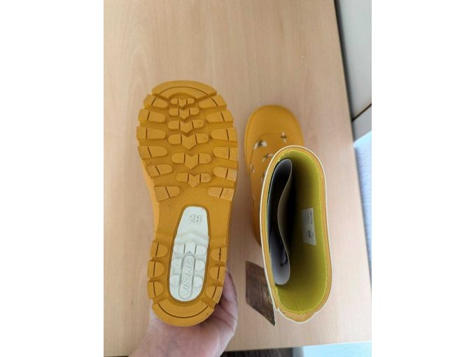 Gummistiefel Ansicht Sohle