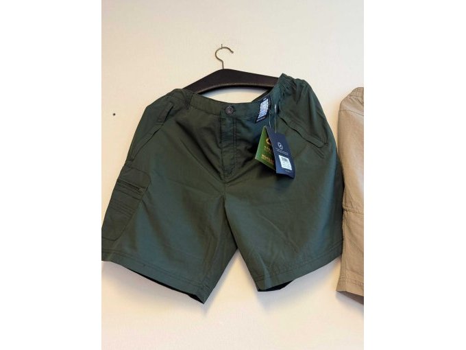 grüne shorts von vorne