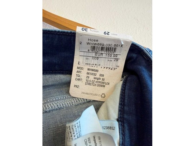 Details zur blauen Jeans