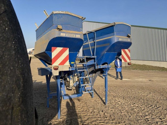 Komplettansicht Saattank