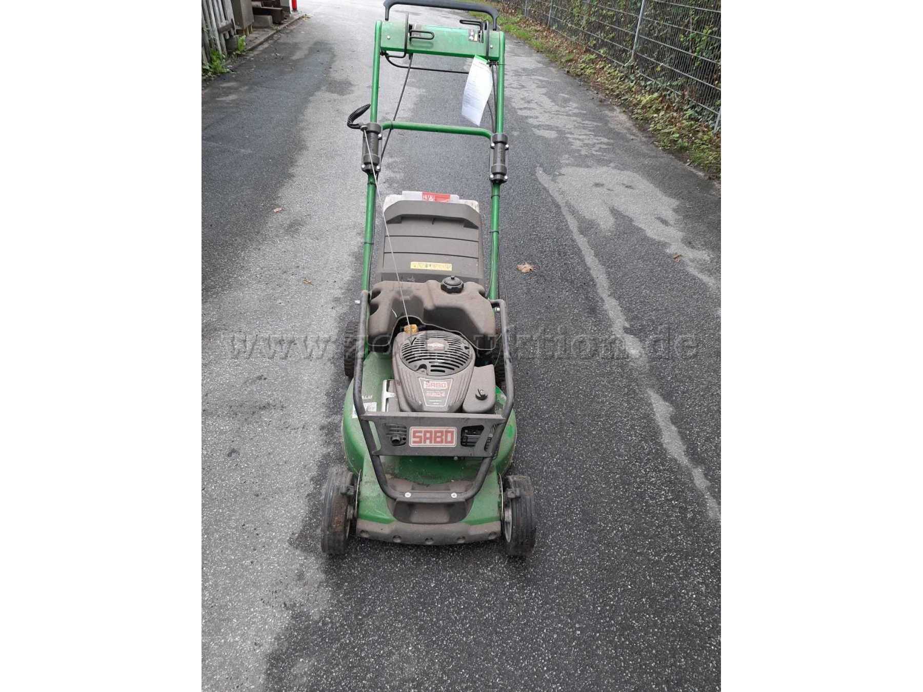 Sabo Rasenmäher 54 Pro Vario Plus mit Fangkorb