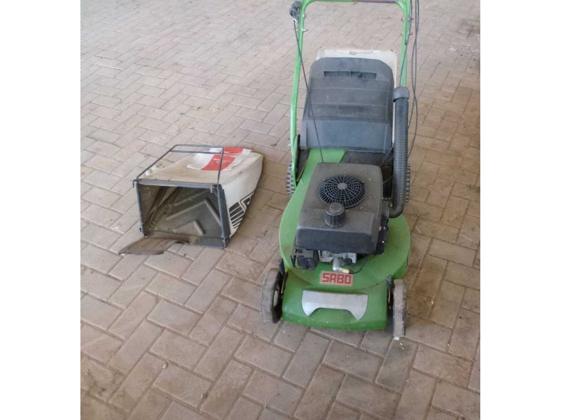 Rasenmäher mit 2 Auffangkörben