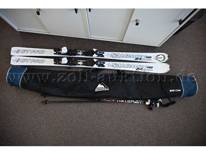 Salomon 24 GT PRO Ski+ Stöcke und Skitasche