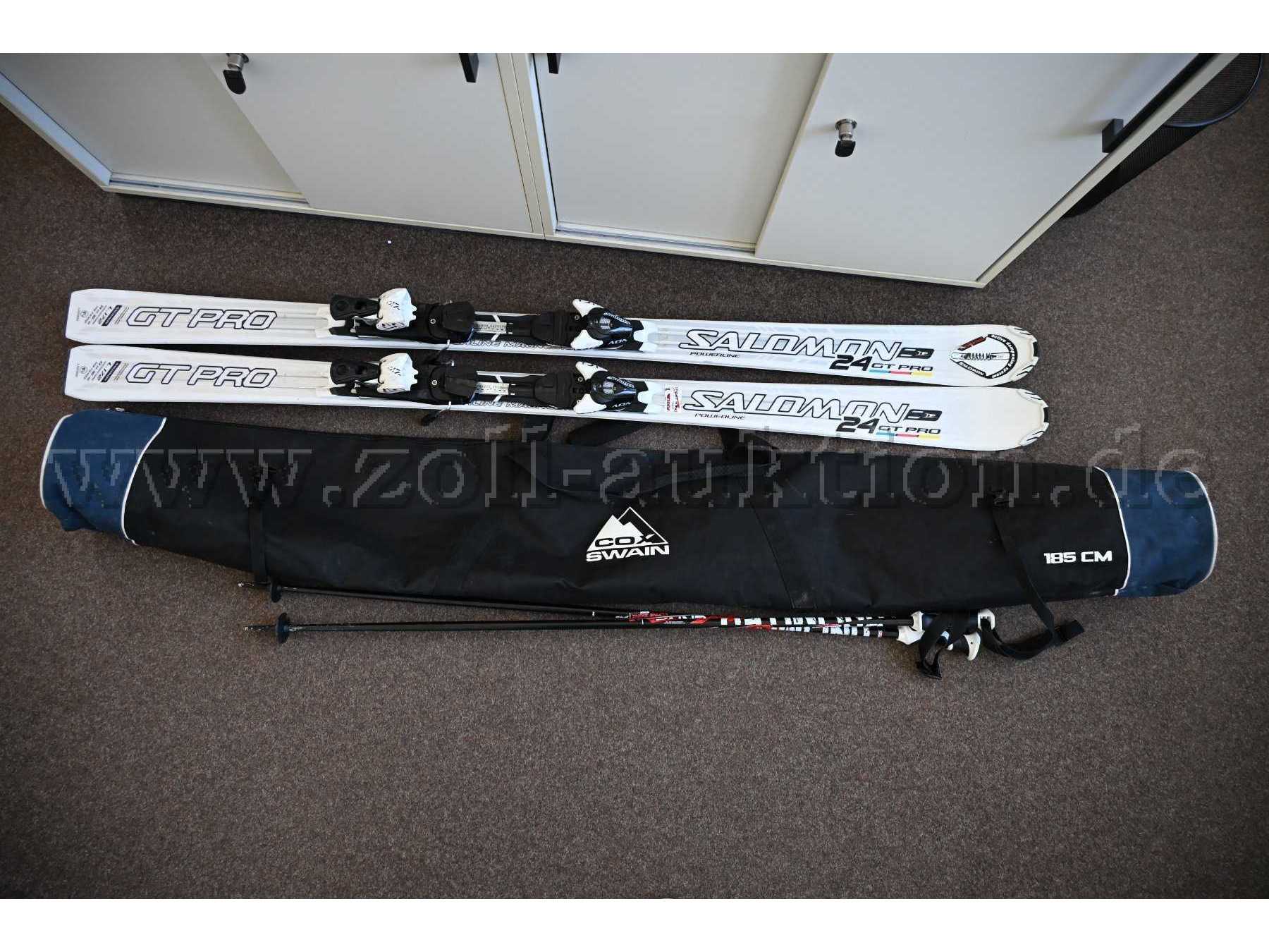 Salomon 24 GT PRO Ski+ Stöcke und Skitasche