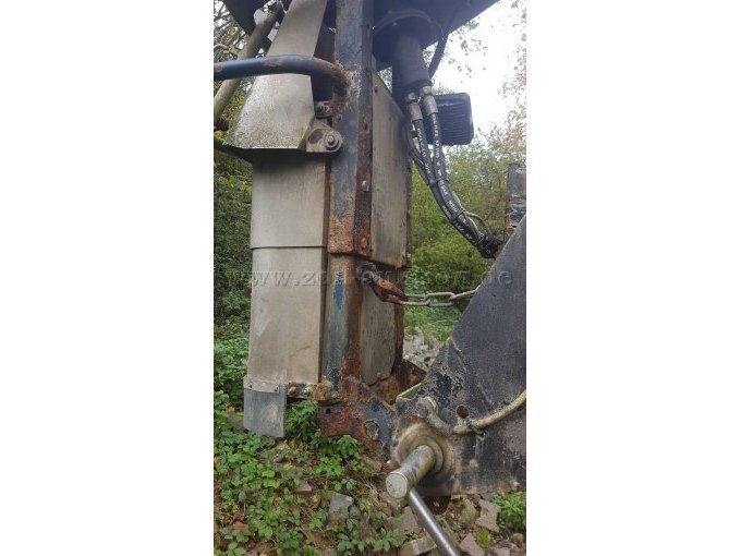 Heckanbau mit Korrosionsschäden