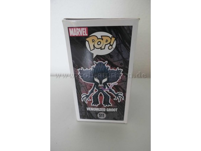 Sammelfigur Funko Pop Marvel Venom Nr. 511 OVP Ansicht von der Seite