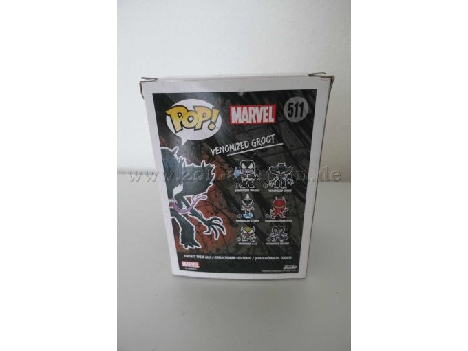 Sammelfigur Funko Pop Marvel Venom Nr. 511 OVP Ansicht von hinten