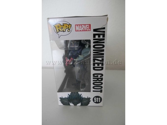 Sammelfigur Funko Pop Marvel Venom Nr. 511 OVP Ansicht von der Seite