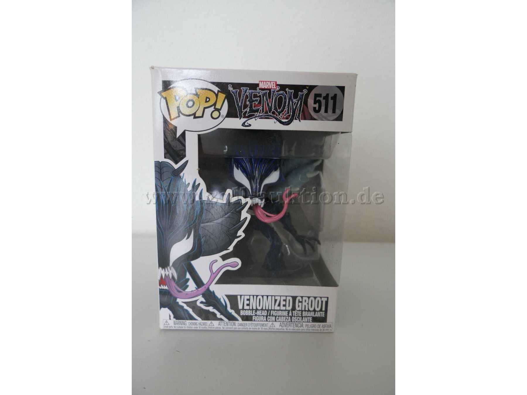 Sammelfigur Funko Pop Marvel Venom Nr. 511 OVP Ansicht von vorne