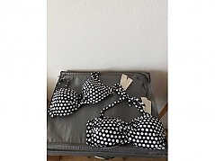 Bikinioberteile Bandeau, Rund