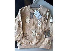 Langarmshirt Bärenprint