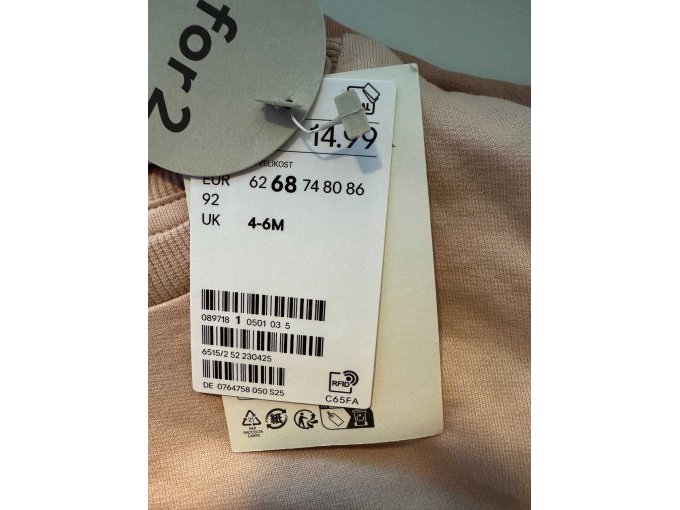 2er Pack Langarmshirts rosa Preis