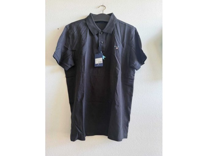 Gant Polo Schwarz vorne