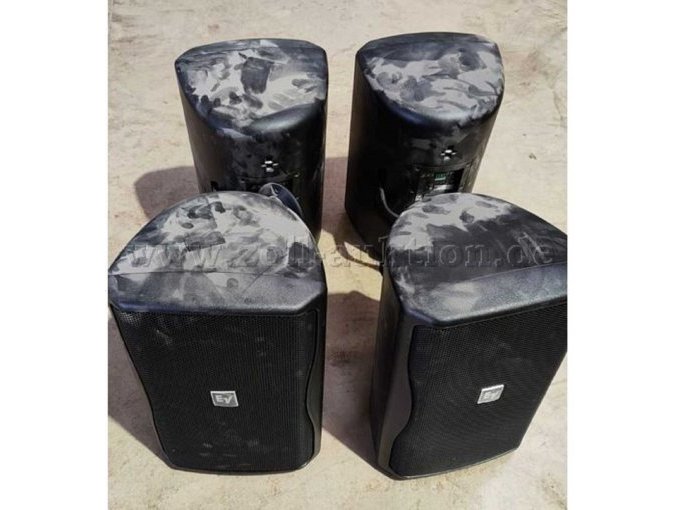 4x Electrovoice ZX1i-100T ELA-Lautsprecher