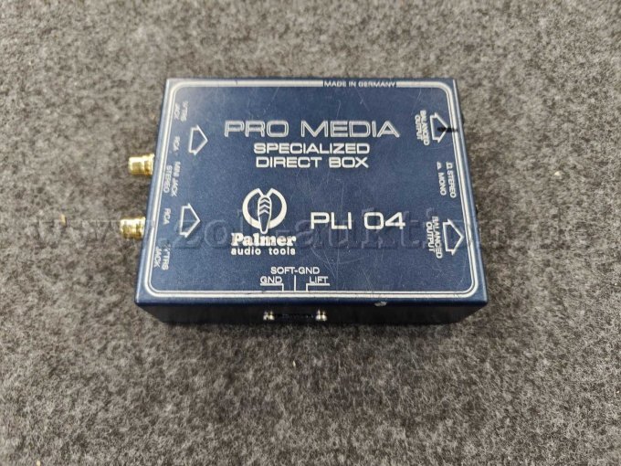 1x Palmer PLI04 Media-DI-Box