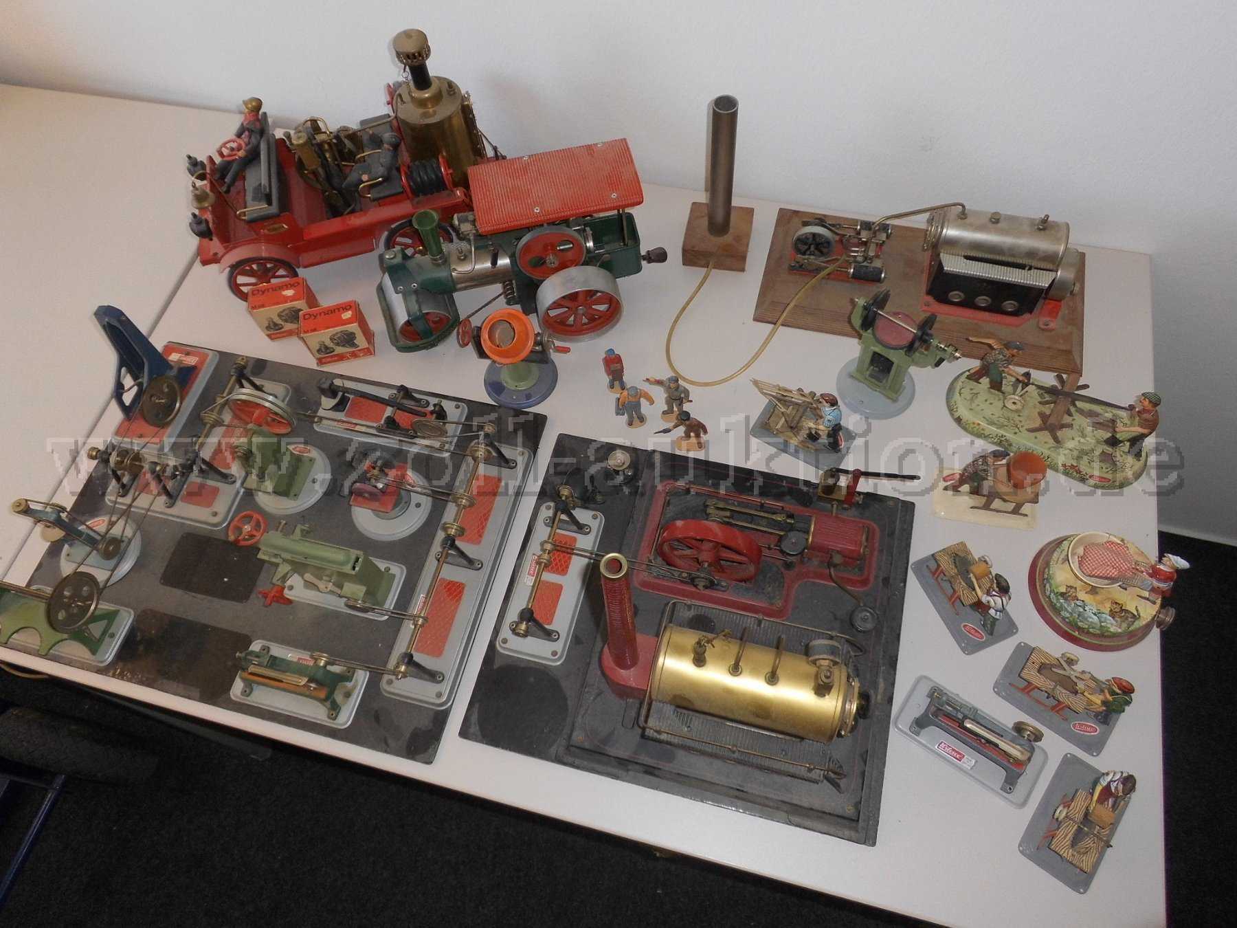 Sammlung Dampfmaschienen