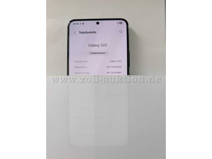 Handy Vorderansicht / Telefoninfo