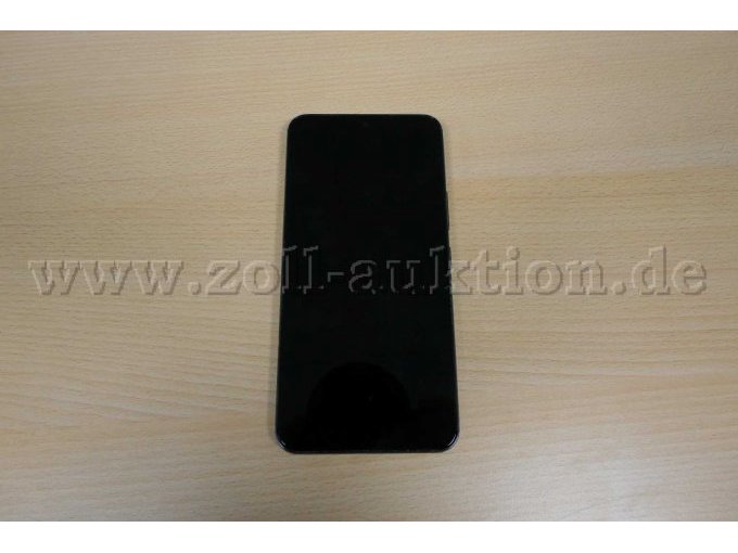 Detailaufnahme Smartphone Display von oben