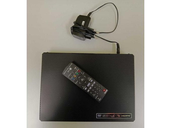LG Blue-Ray Player mit Netzteil und Fernbedienung