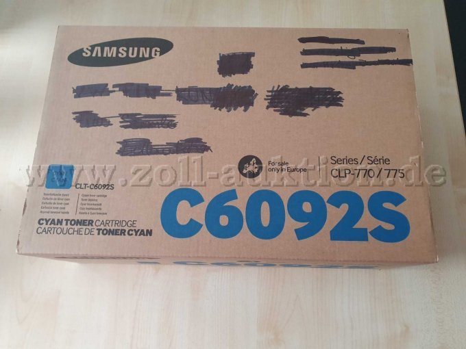 Samsung Toner für C6092S
Karton ist beschriftet.