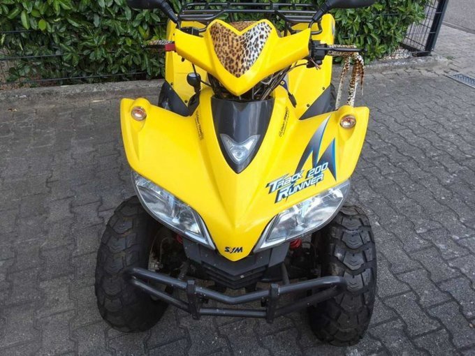 1 San Yang Quad, model UA18A – foto 3 – kavel bij Zoll-Auktion, Eschelbronn