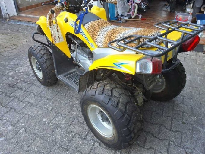 1 San Yang Quad, model UA18A – foto 4 – kavel bij Zoll-Auktion, Eschelbronn