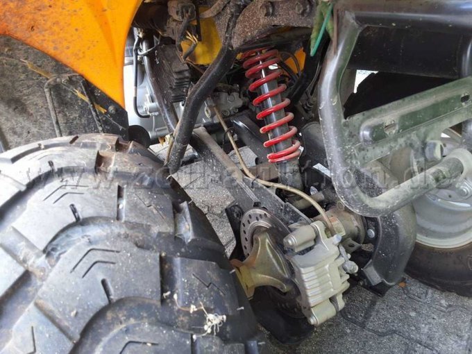 1 San Yang Quad, model UA18A – foto 9 – kavel bij Zoll-Auktion, Eschelbronn
