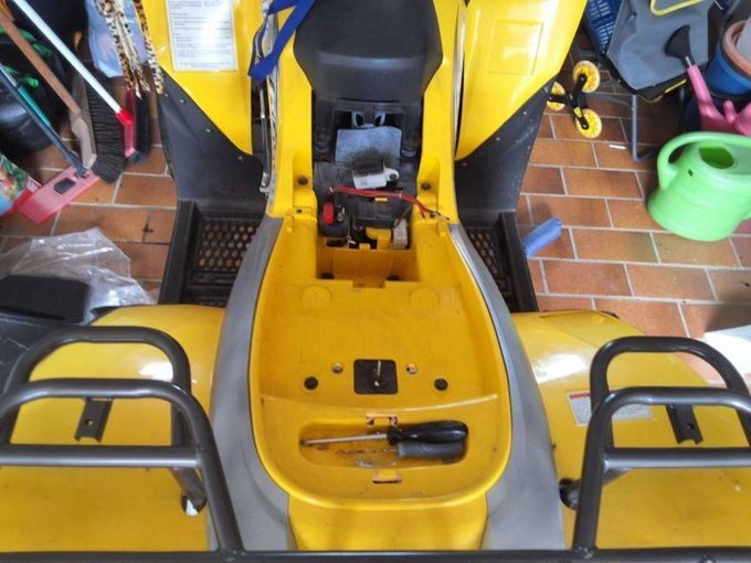 1 San Yang Quad, model UA18A – foto 7 – kavel bij Zoll-Auktion, Eschelbronn