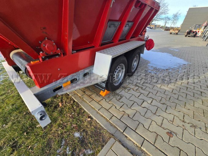 Ansicht Mulde, Fahrwerk rechts