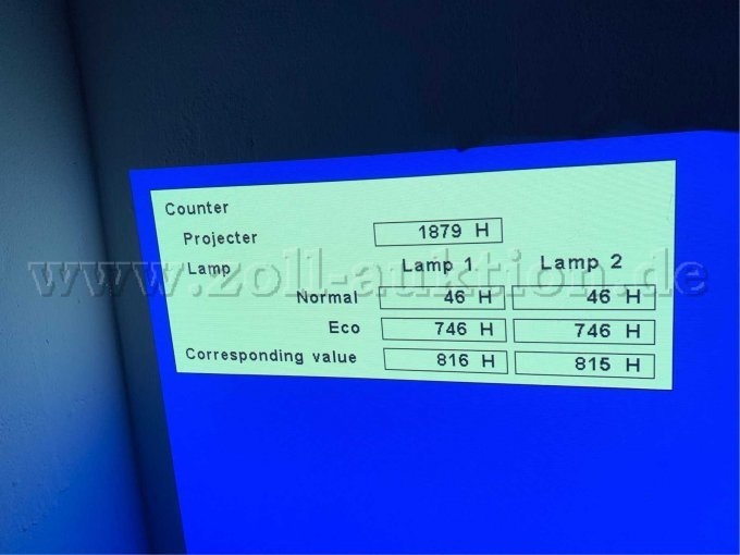 Nachweis der Betriebsstunden des Gerätes