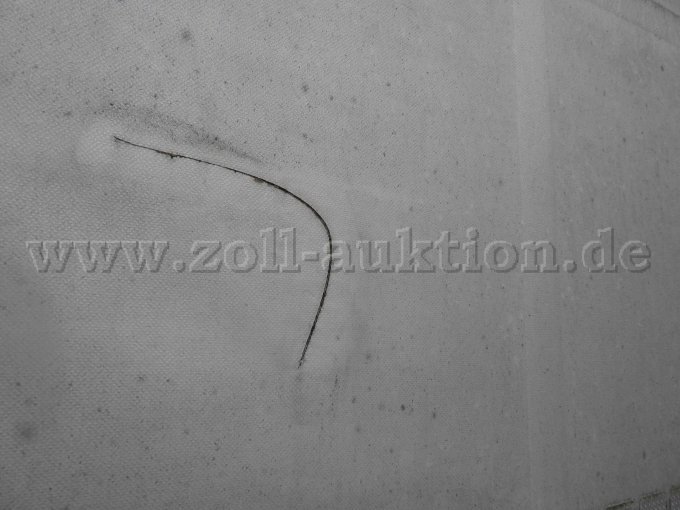 noch eine Schnittstelle der Plane geflickt