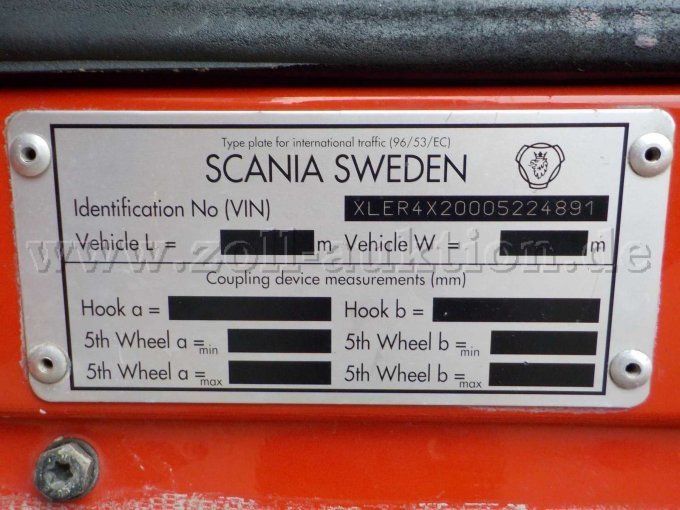 Detailbild Typenschild