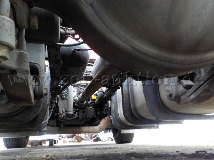 Detailbild Zugmaschine von unten