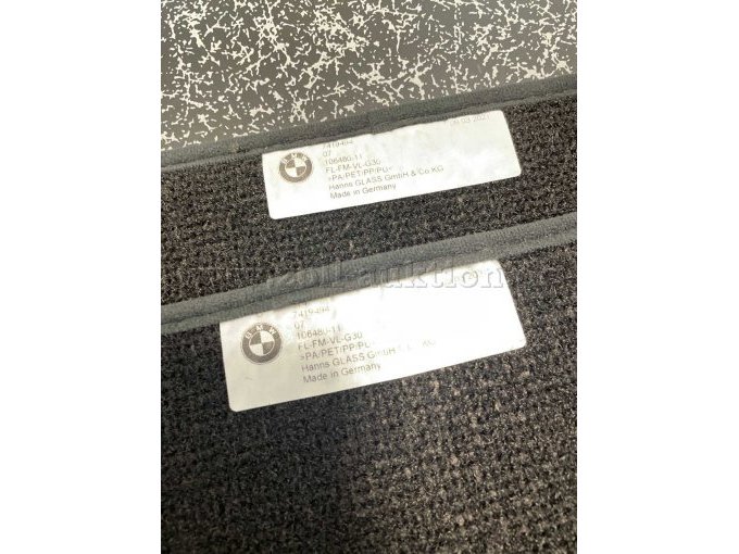 Fußmatten Etiketten