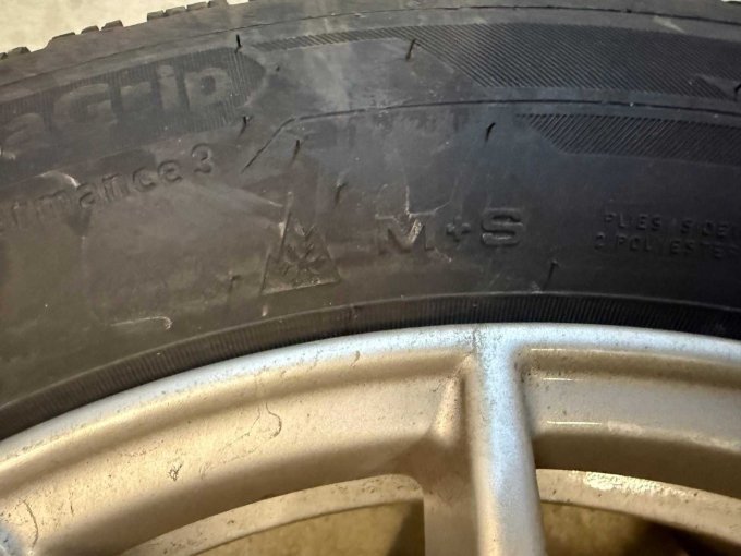 Schneeflocke / M+S Zeichen