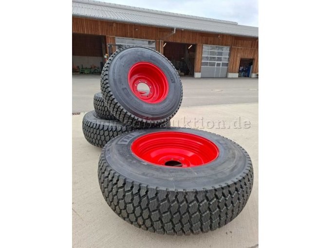 Ansicht Hinterreifen mit Vorderreifen
